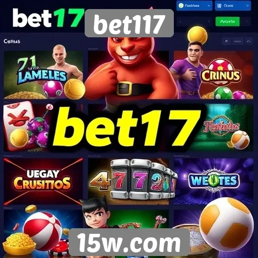 Variedade de jogos oferecidos pelo site bet117